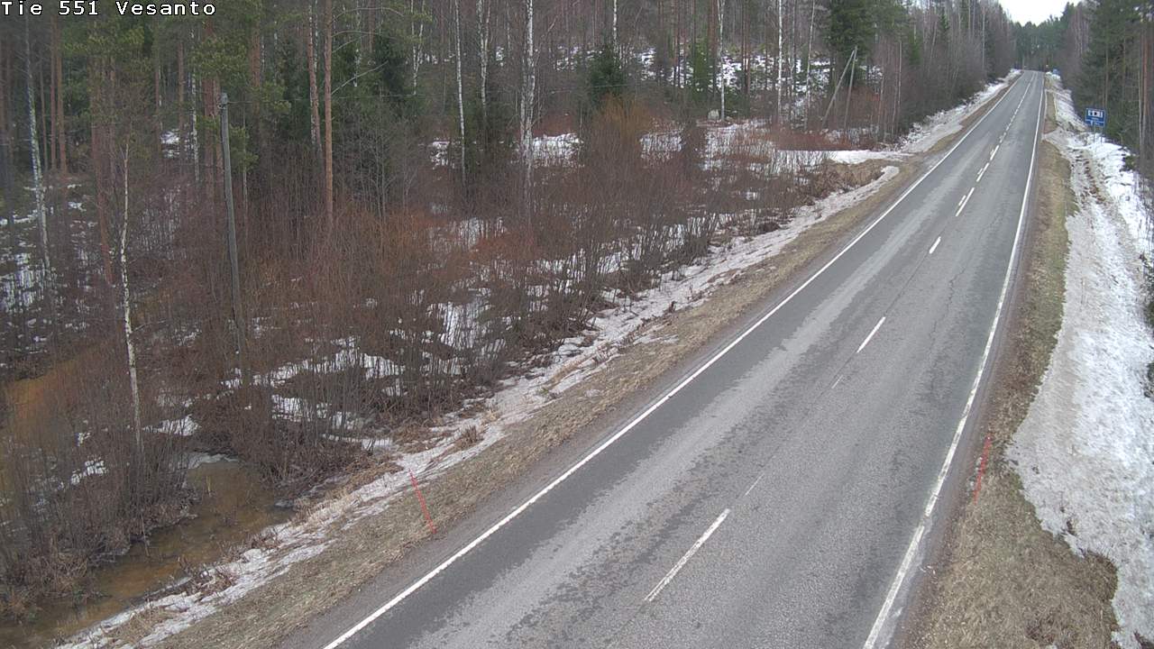 Kelikamerat Kuva Tie 551 Vesanto Löttökorpi, Vesanto, Pohjois-Savo