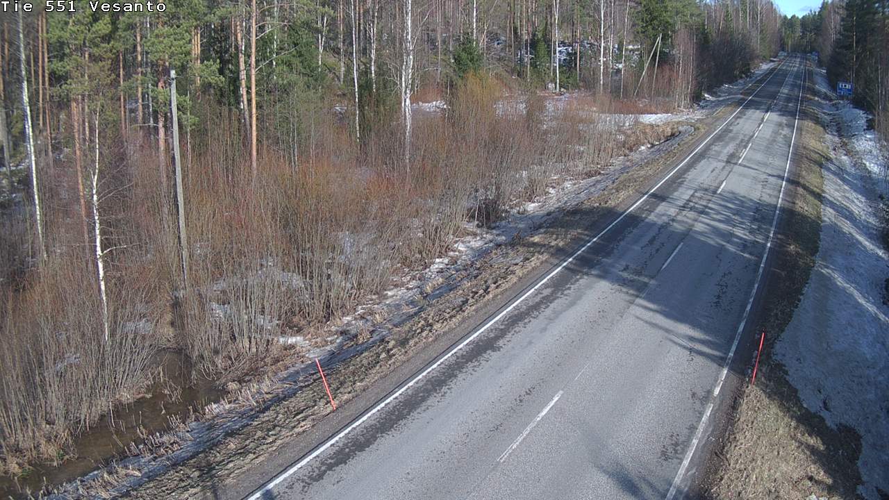 Kelikamerat Kuva Tie 551 Vesanto Löttökorpi, Vesanto, Pohjois-Savo