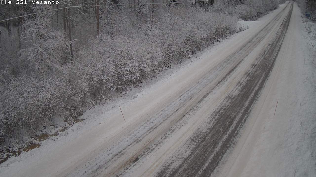 Kelikamerat Kuva Tie 551 Vesanto Löttökorpi, Vesanto, Pohjois-Savo