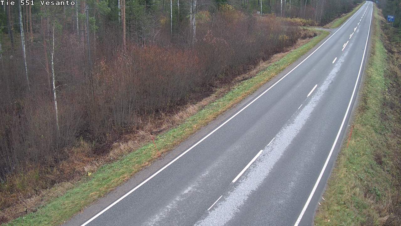 Kelikamerat Kuva Tie 551 Vesanto Löttökorpi, Vesanto, Pohjois-Savo