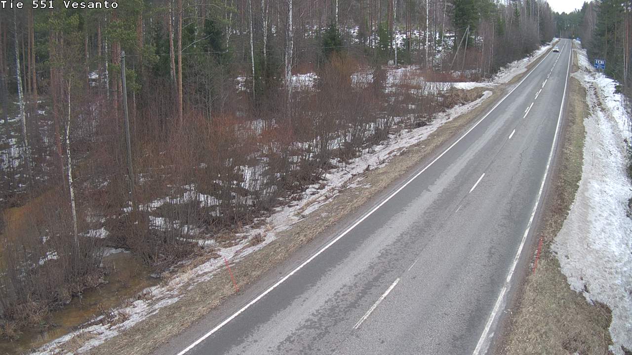 Kelikamerat Kuva Tie 551 Vesanto Löttökorpi, Vesanto, Pohjois-Savo