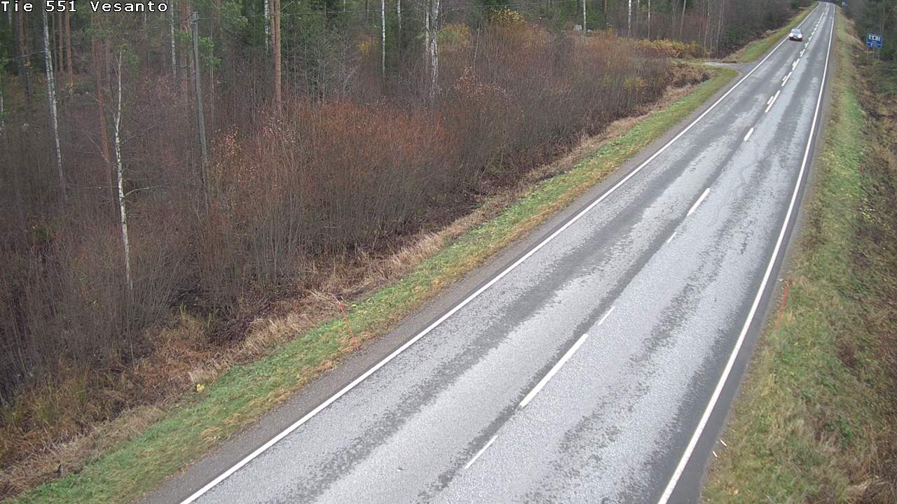 Kelikamerat Kuva Tie 551 Vesanto Löttökorpi, Vesanto, Pohjois-Savo