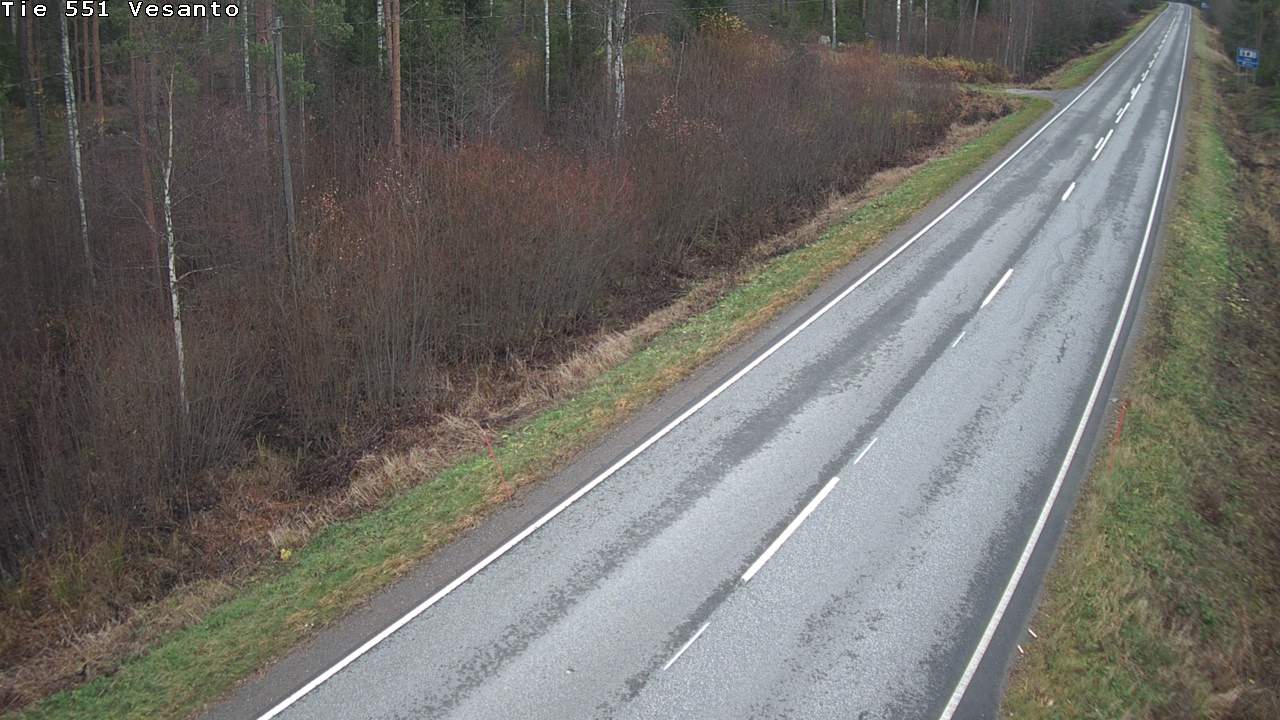 Kelikamerat Kuva Tie 551 Vesanto Löttökorpi, Vesanto, Pohjois-Savo