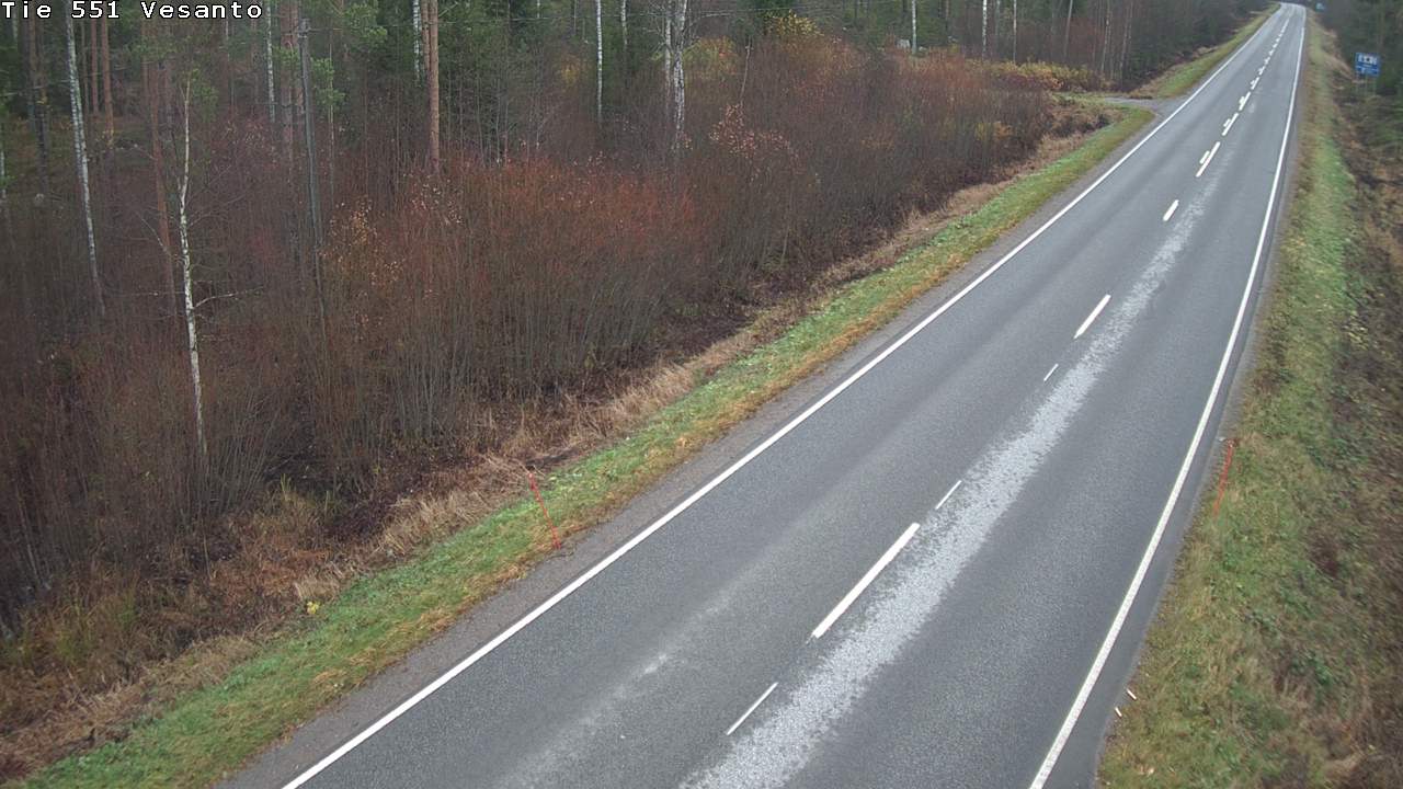 Kelikamerat Kuva Tie 551 Vesanto Löttökorpi, Vesanto, Pohjois-Savo