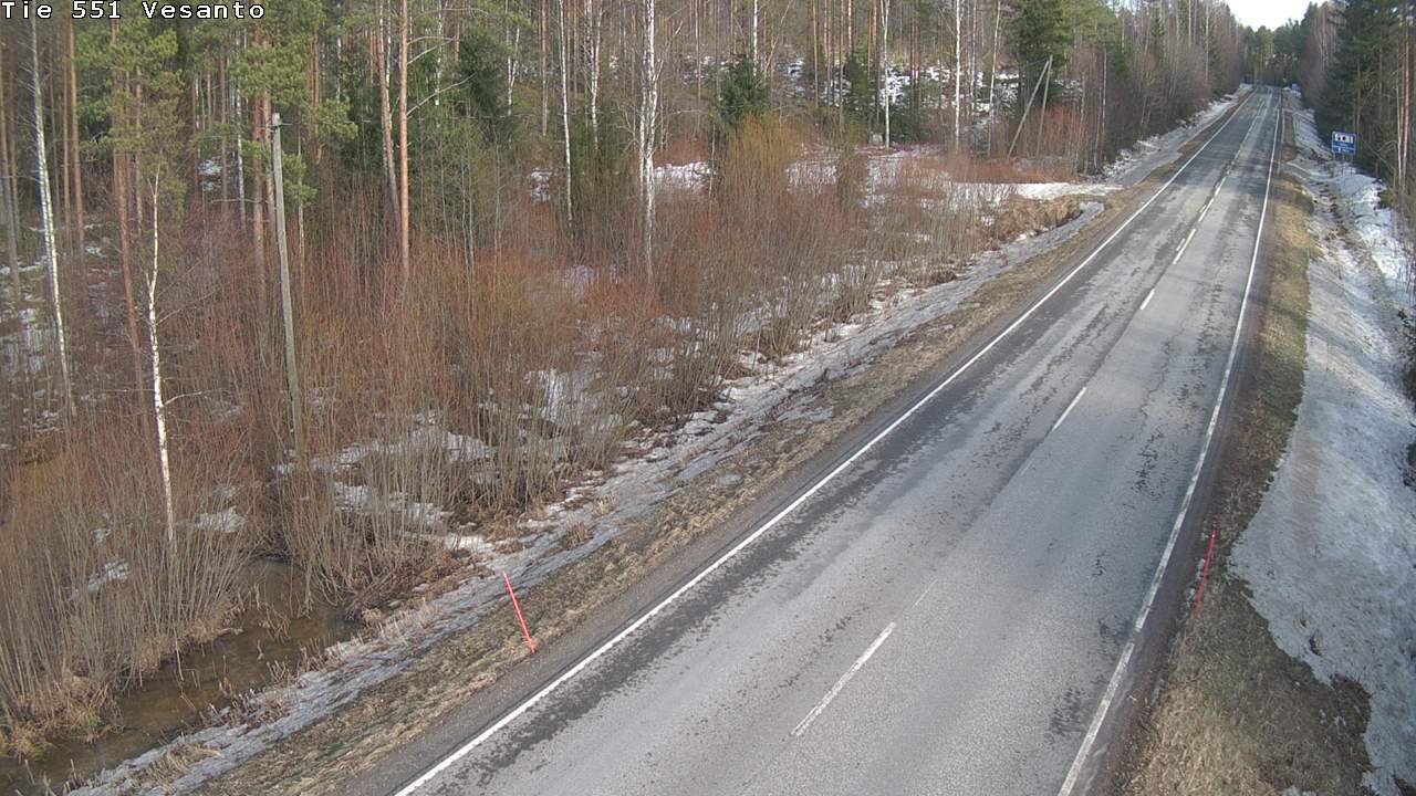 Kelikamerat Kuva Tie 551 Vesanto Löttökorpi, Vesanto, Pohjois-Savo