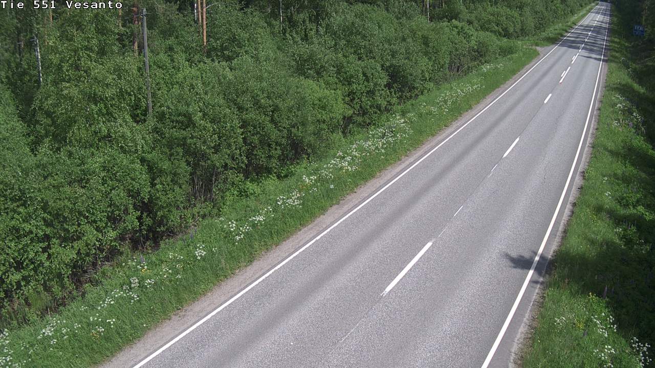 Kelikamerat Kuva Tie 551 Vesanto Löttökorpi, Vesanto, Pohjois-Savo