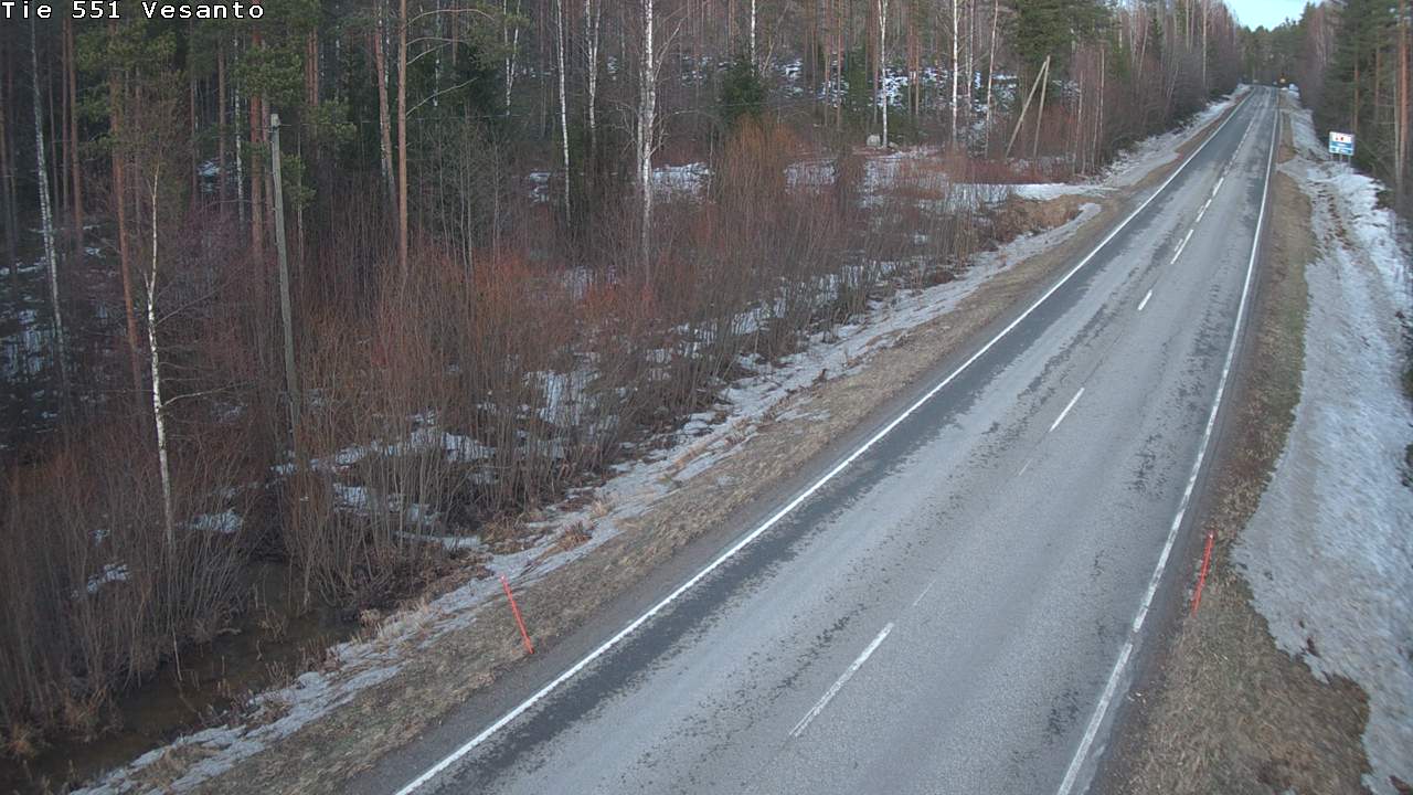Kelikamerat Kuva Tie 551 Vesanto Löttökorpi, Vesanto, Pohjois-Savo