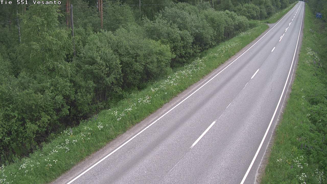 Kelikamerat Kuva Tie 551 Vesanto Löttökorpi, Vesanto, Pohjois-Savo