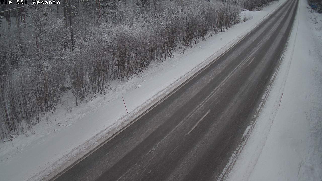 Kelikamerat Kuva Tie 551 Vesanto Löttökorpi, Vesanto, Pohjois-Savo