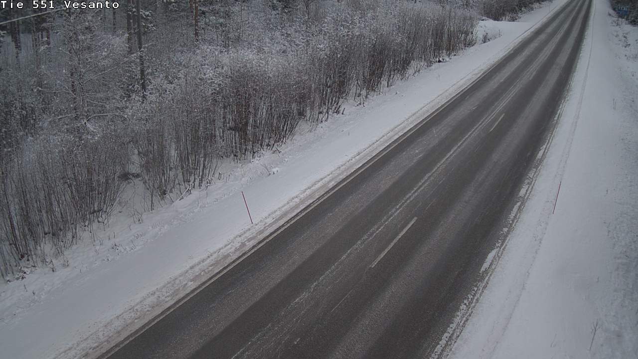 Kelikamerat Kuva Tie 551 Vesanto Löttökorpi, Vesanto, Pohjois-Savo