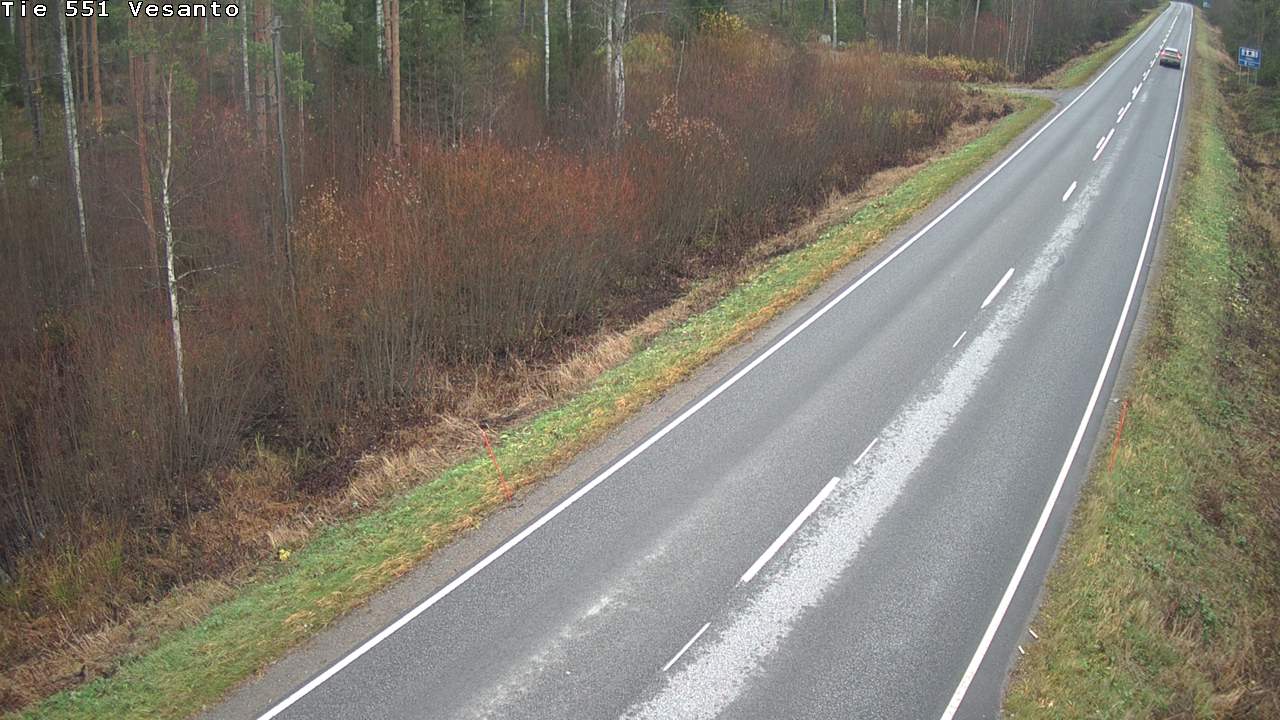 Kelikamerat Kuva Tie 551 Vesanto Löttökorpi, Vesanto, Pohjois-Savo