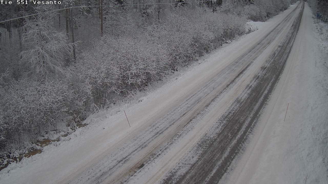 Kelikamerat Kuva Tie 551 Vesanto Löttökorpi, Vesanto, Pohjois-Savo