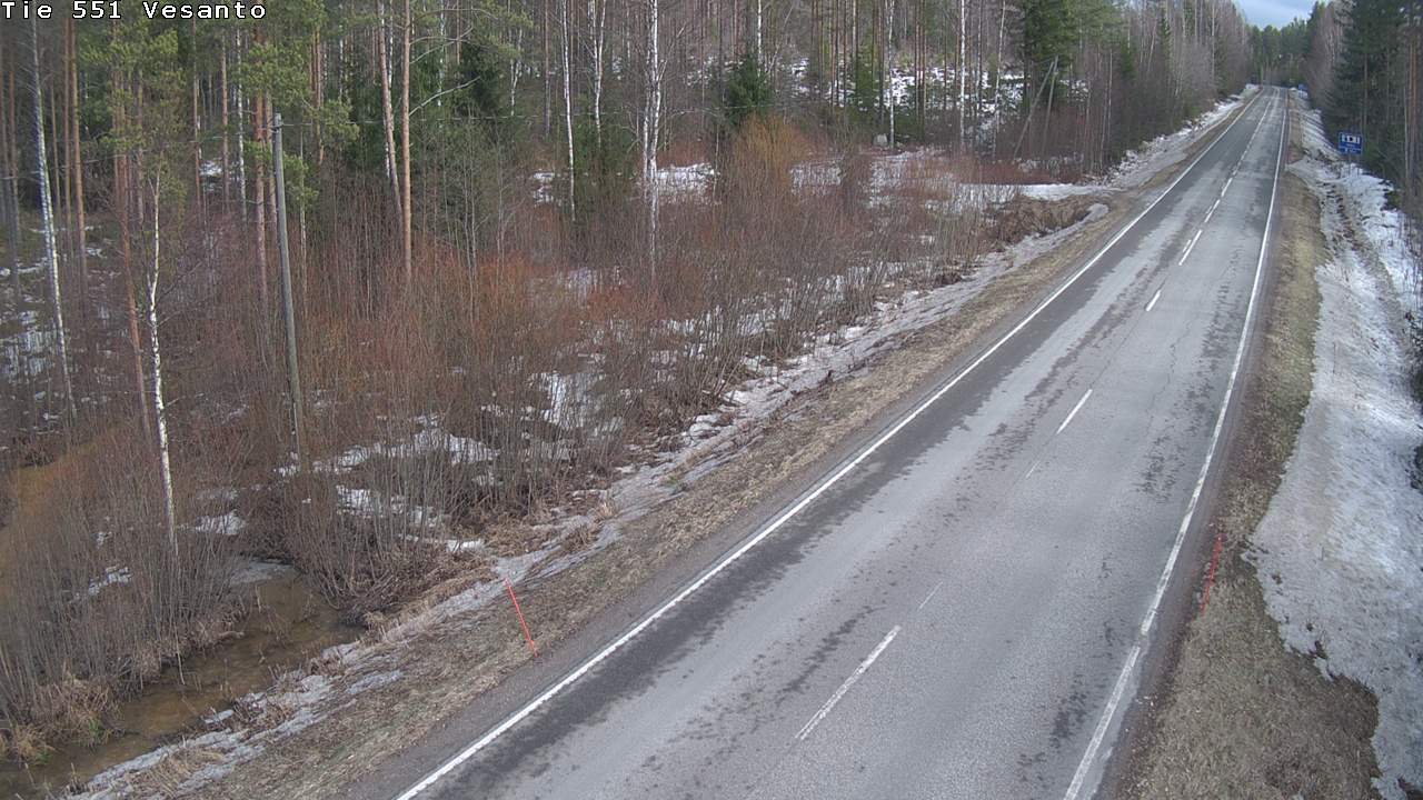 Kelikamerat Kuva Tie 551 Vesanto Löttökorpi, Vesanto, Pohjois-Savo