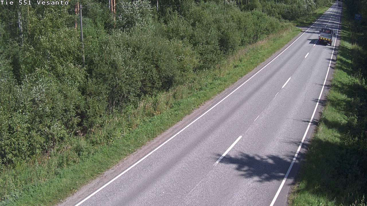 Weather Camera Image Road 551 Vesanto Löttökorpi, Vesanto, Pohjois-Savo