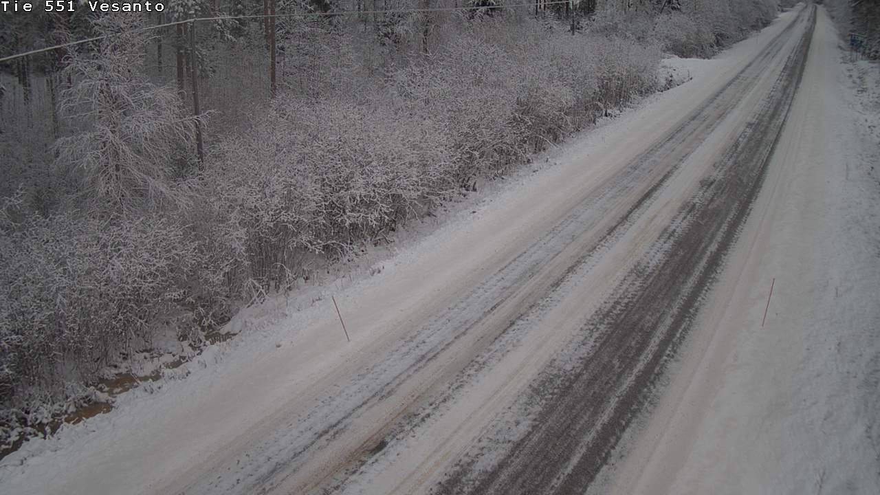 Kelikamerat Kuva Tie 551 Vesanto Löttökorpi, Vesanto, Pohjois-Savo