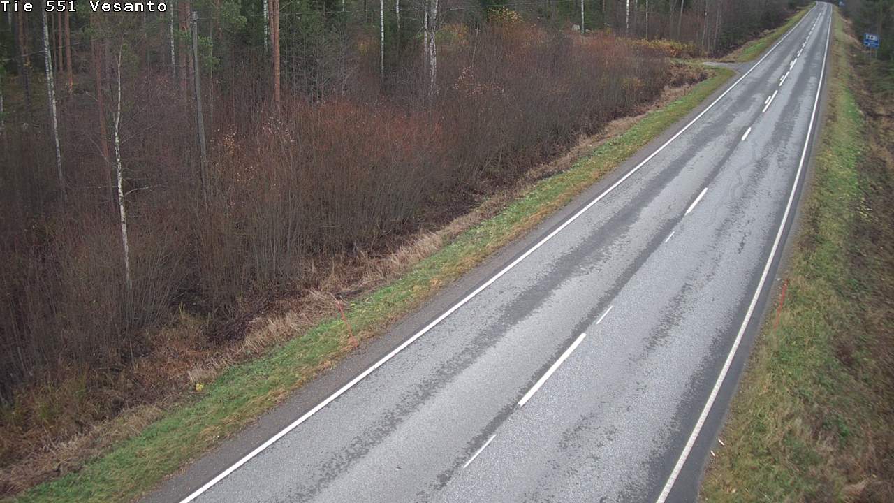 Kelikamerat Kuva Tie 551 Vesanto Löttökorpi, Vesanto, Pohjois-Savo