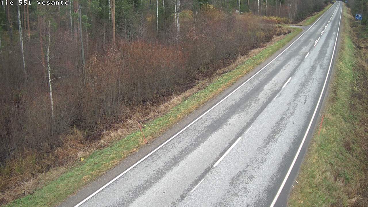 Kelikamerat Kuva Tie 551 Vesanto Löttökorpi, Vesanto, Pohjois-Savo