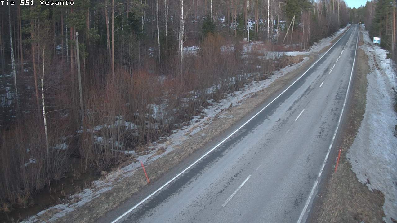 Kelikamerat Kuva Tie 551 Vesanto Löttökorpi, Vesanto, Pohjois-Savo