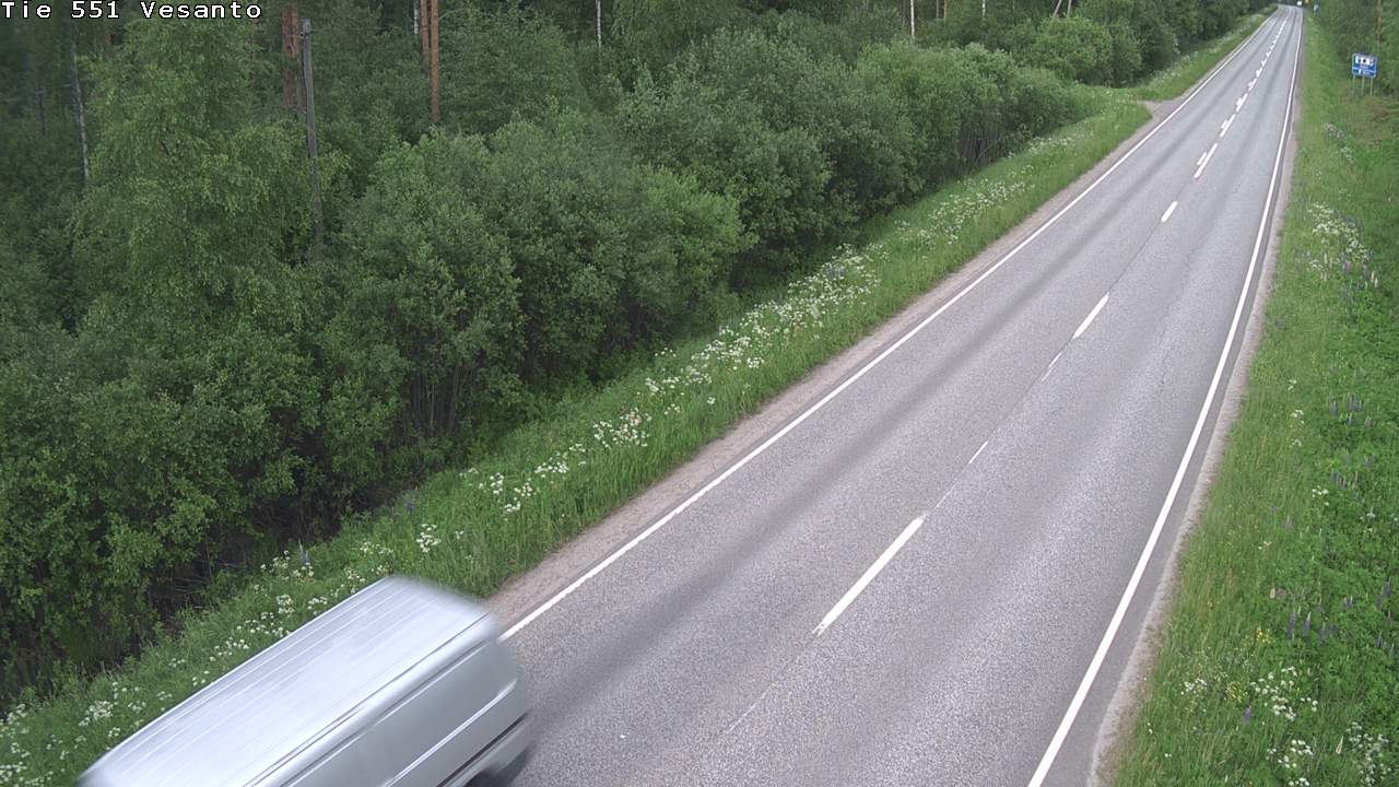 Kelikamerat Kuva Tie 551 Vesanto Löttökorpi, Vesanto, Pohjois-Savo