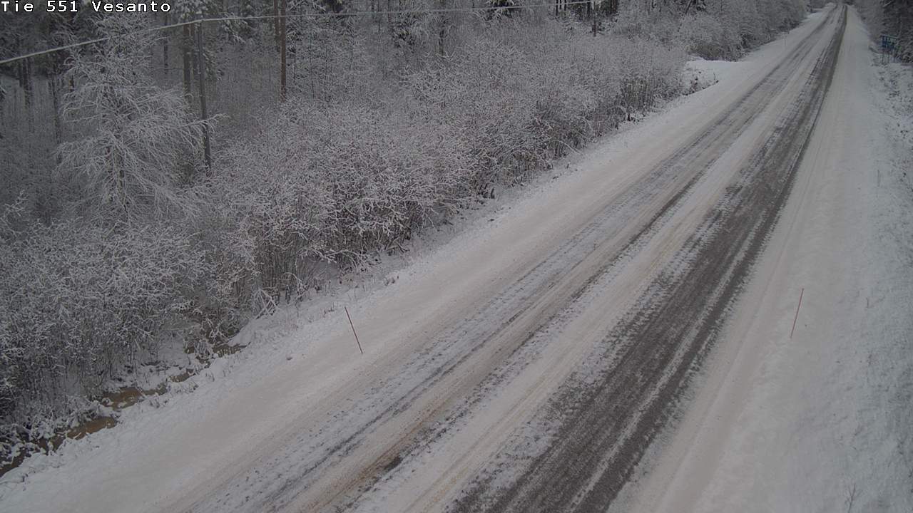 Kelikamerat Kuva Tie 551 Vesanto Löttökorpi, Vesanto, Pohjois-Savo
