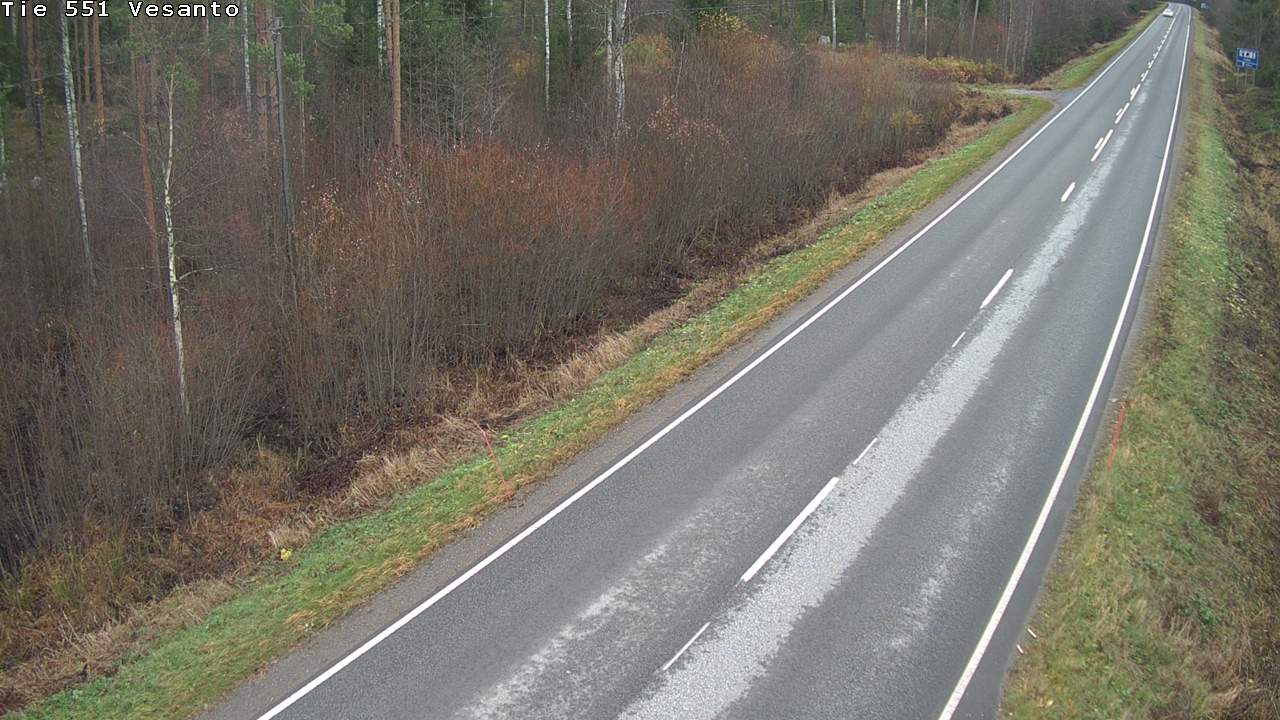 Kelikamerat Kuva Tie 551 Vesanto Löttökorpi, Vesanto, Pohjois-Savo