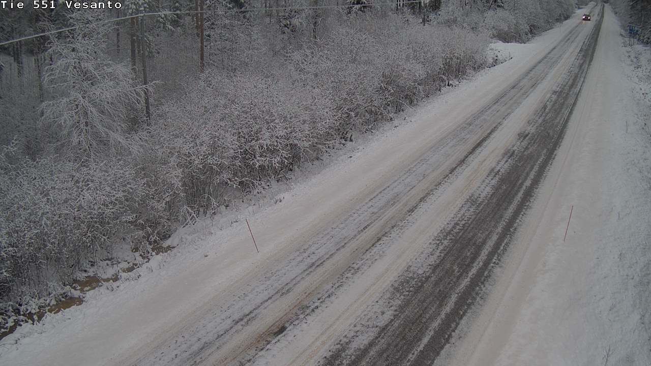 Kelikamerat Kuva Tie 551 Vesanto Löttökorpi, Vesanto, Pohjois-Savo