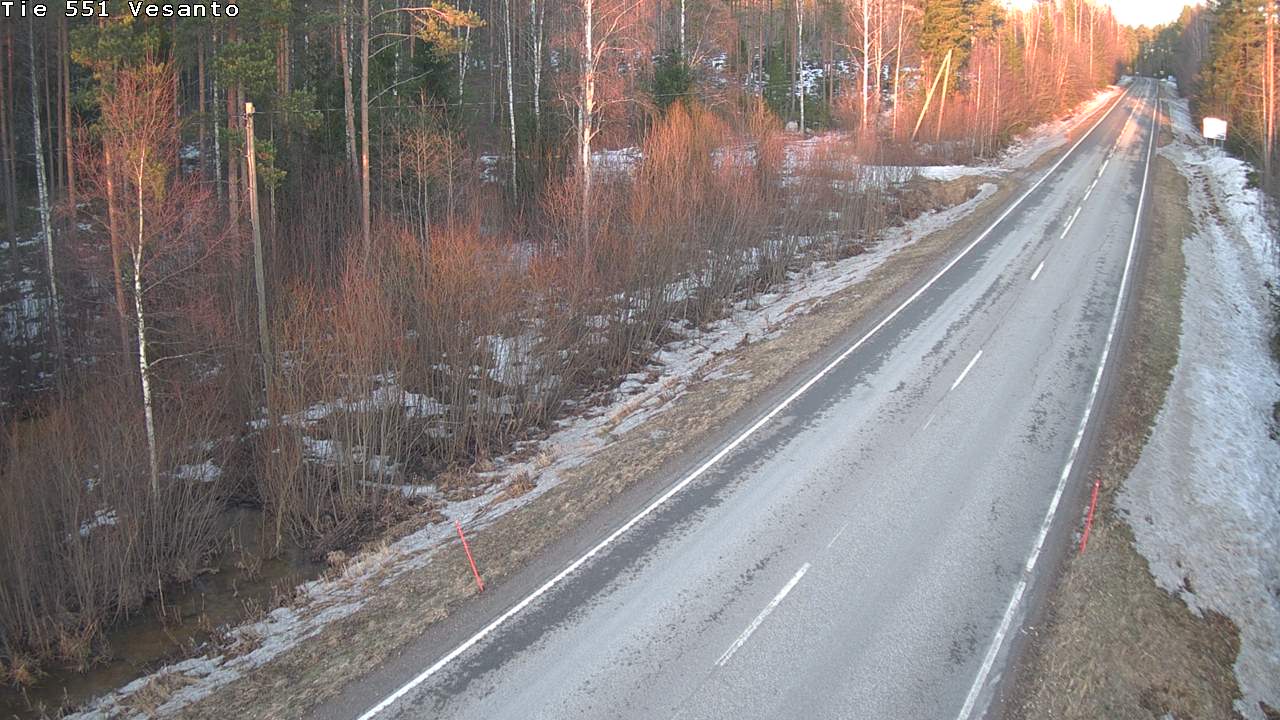 Kelikamerat Kuva Tie 551 Vesanto Löttökorpi, Vesanto, Pohjois-Savo