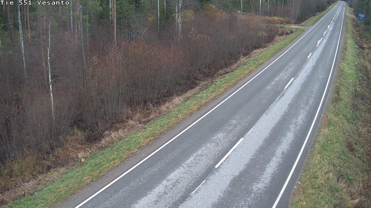 Kelikamerat Kuva Tie 551 Vesanto Löttökorpi, Vesanto, Pohjois-Savo