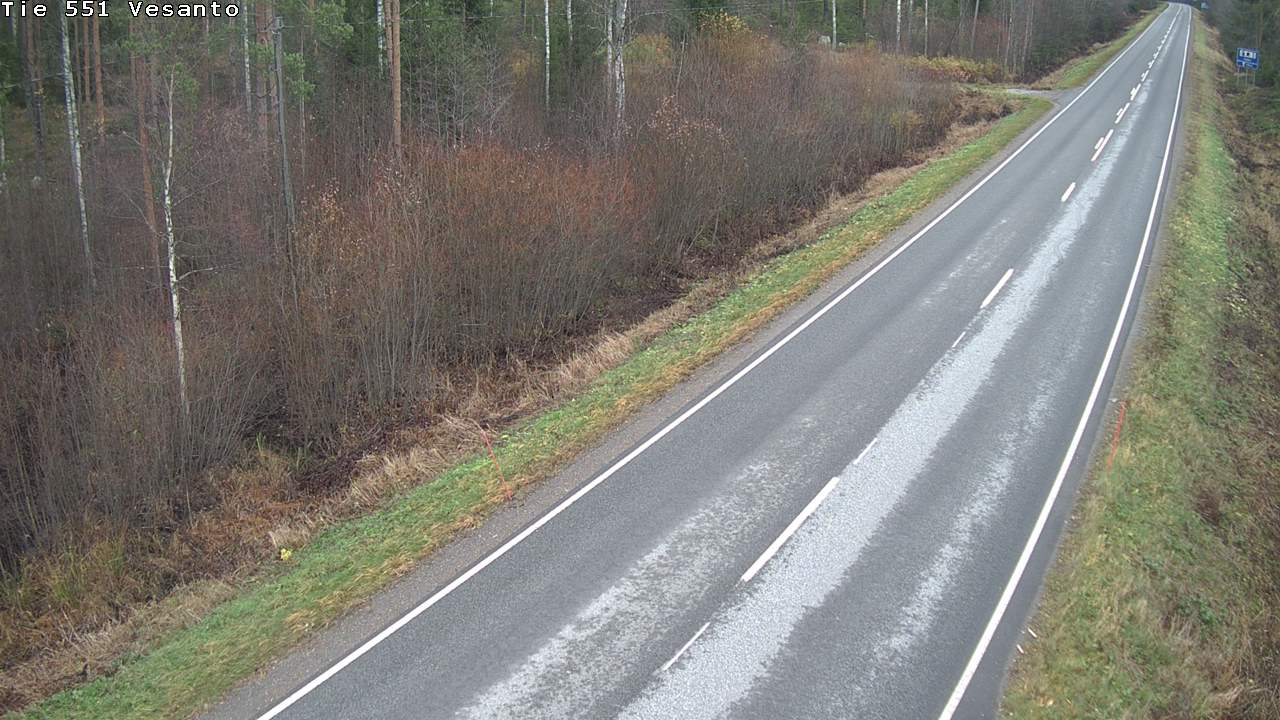 Kelikamerat Kuva Tie 551 Vesanto Löttökorpi, Vesanto, Pohjois-Savo