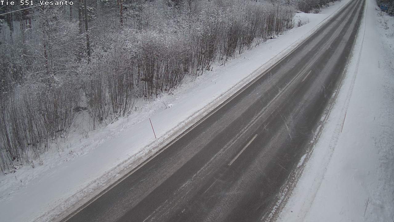 Kelikamerat Kuva Tie 551 Vesanto Löttökorpi, Vesanto, Pohjois-Savo