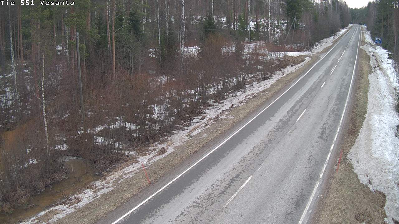 Kelikamerat Kuva Tie 551 Vesanto Löttökorpi, Vesanto, Pohjois-Savo