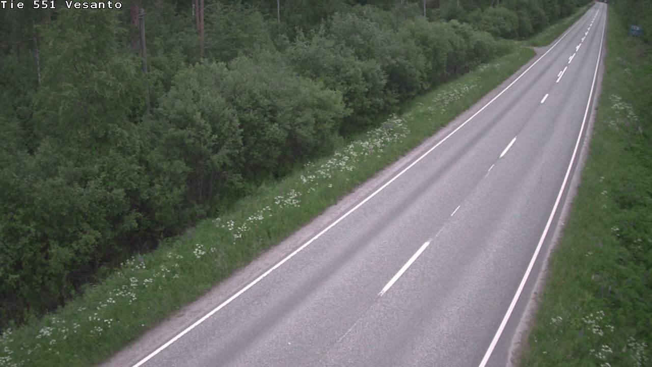 Kelikamerat Kuva Tie 551 Vesanto Löttökorpi, Vesanto, Pohjois-Savo