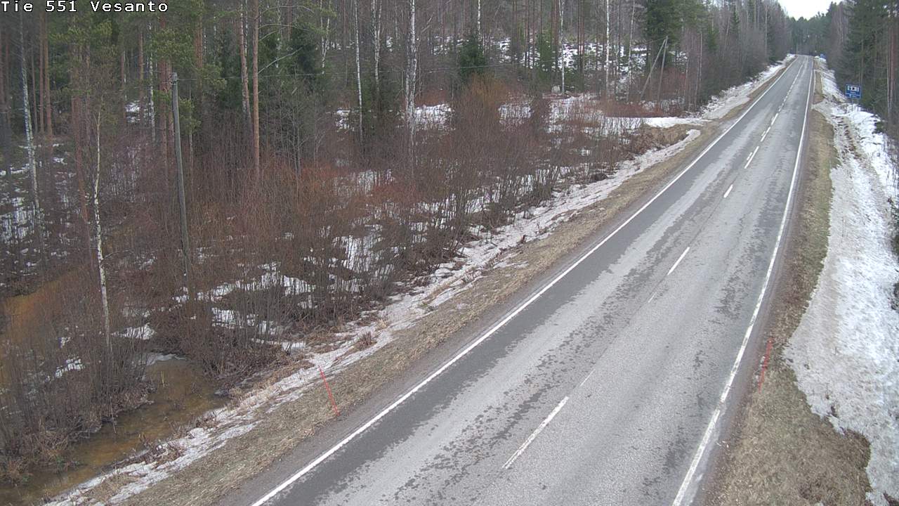 Kelikamerat Kuva Tie 551 Vesanto Löttökorpi, Vesanto, Pohjois-Savo