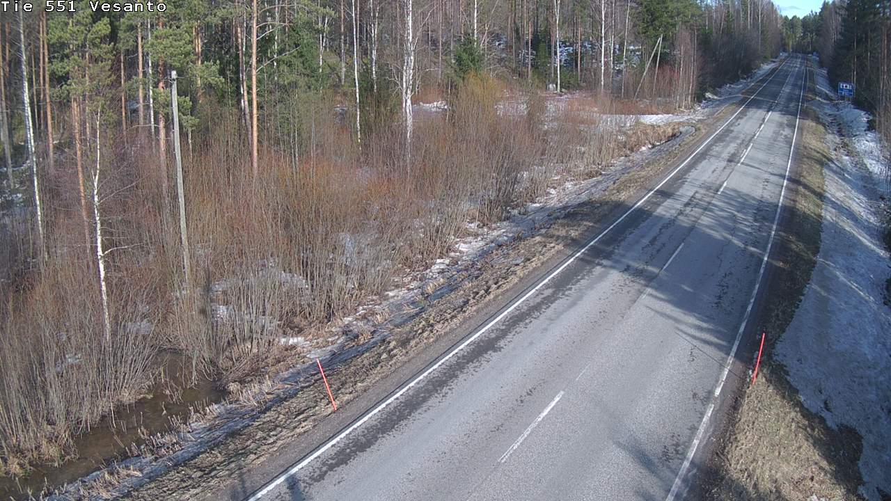 Kelikamerat Kuva Tie 551 Vesanto Löttökorpi, Vesanto, Pohjois-Savo