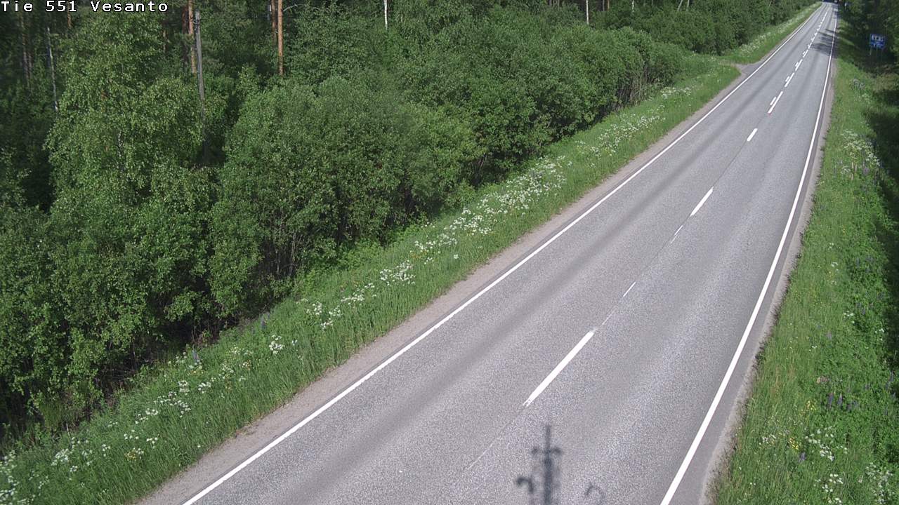 Kelikamerat Kuva Tie 551 Vesanto Löttökorpi, Vesanto, Pohjois-Savo