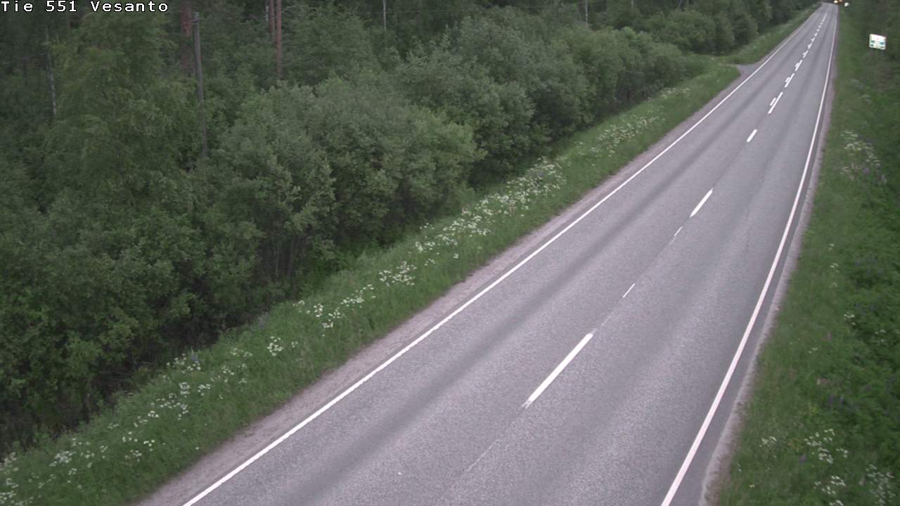 Kelikamerat Kuva Tie 551 Vesanto Löttökorpi, Vesanto, Pohjois-Savo