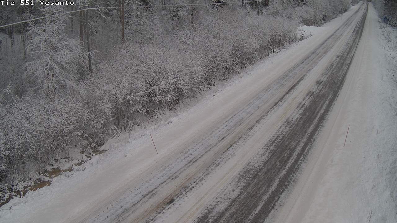 Kelikamerat Kuva Tie 551 Vesanto Löttökorpi, Vesanto, Pohjois-Savo