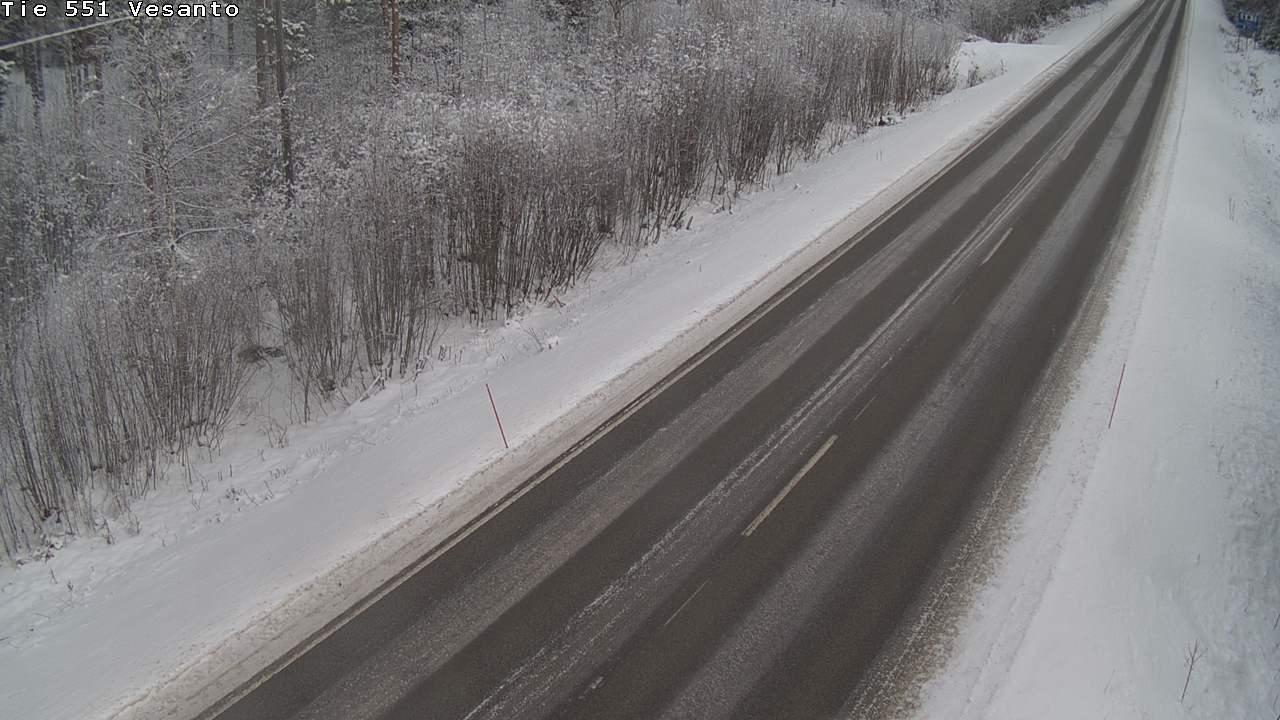 Kelikamerat Kuva Tie 551 Vesanto Löttökorpi, Vesanto, Pohjois-Savo