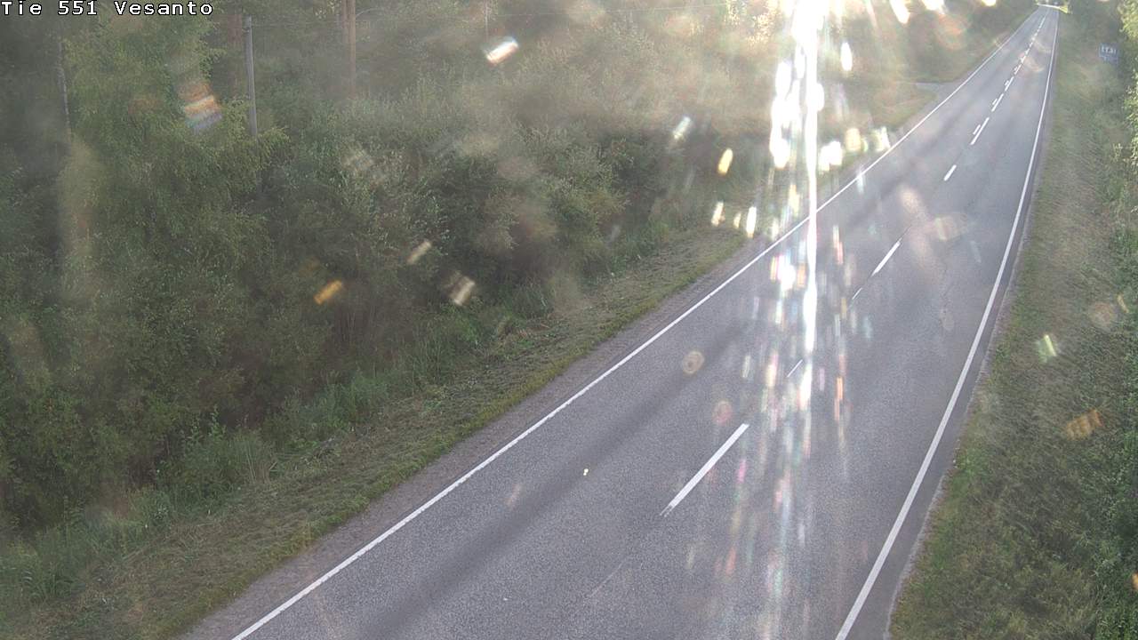 Weather Camera Image Road 551 Vesanto Löttökorpi, Vesanto, Pohjois-Savo