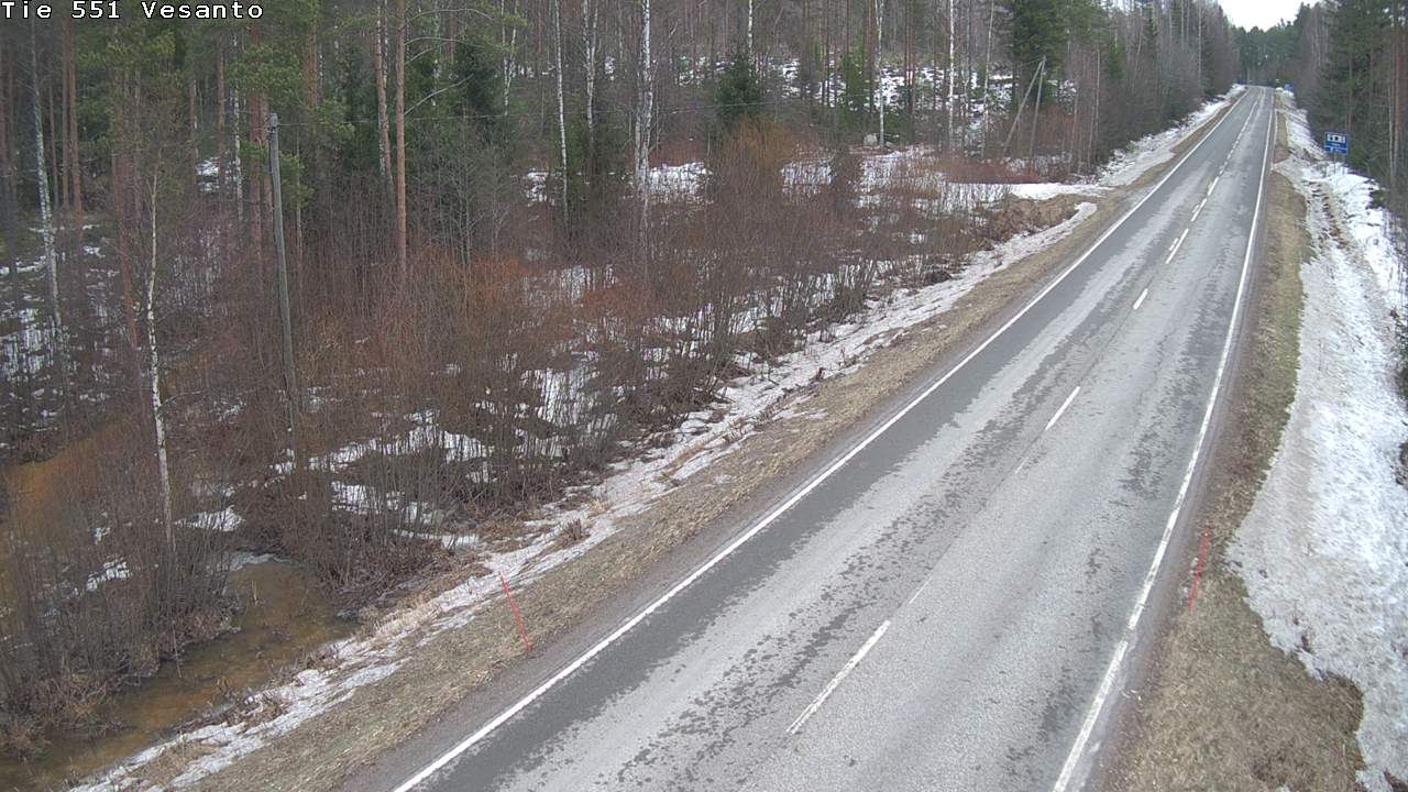 Kelikamerat Kuva Tie 551 Vesanto Löttökorpi, Vesanto, Pohjois-Savo