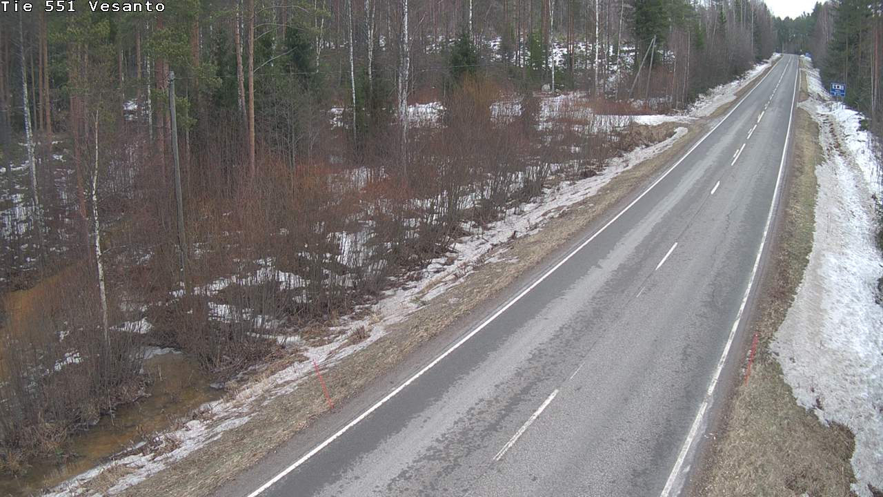 Kelikamerat Kuva Tie 551 Vesanto Löttökorpi, Vesanto, Pohjois-Savo
