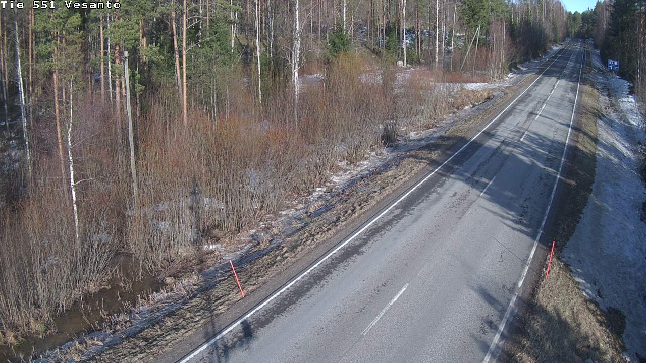 Kelikamerat Kuva Tie 551 Vesanto Löttökorpi, Vesanto, Pohjois-Savo