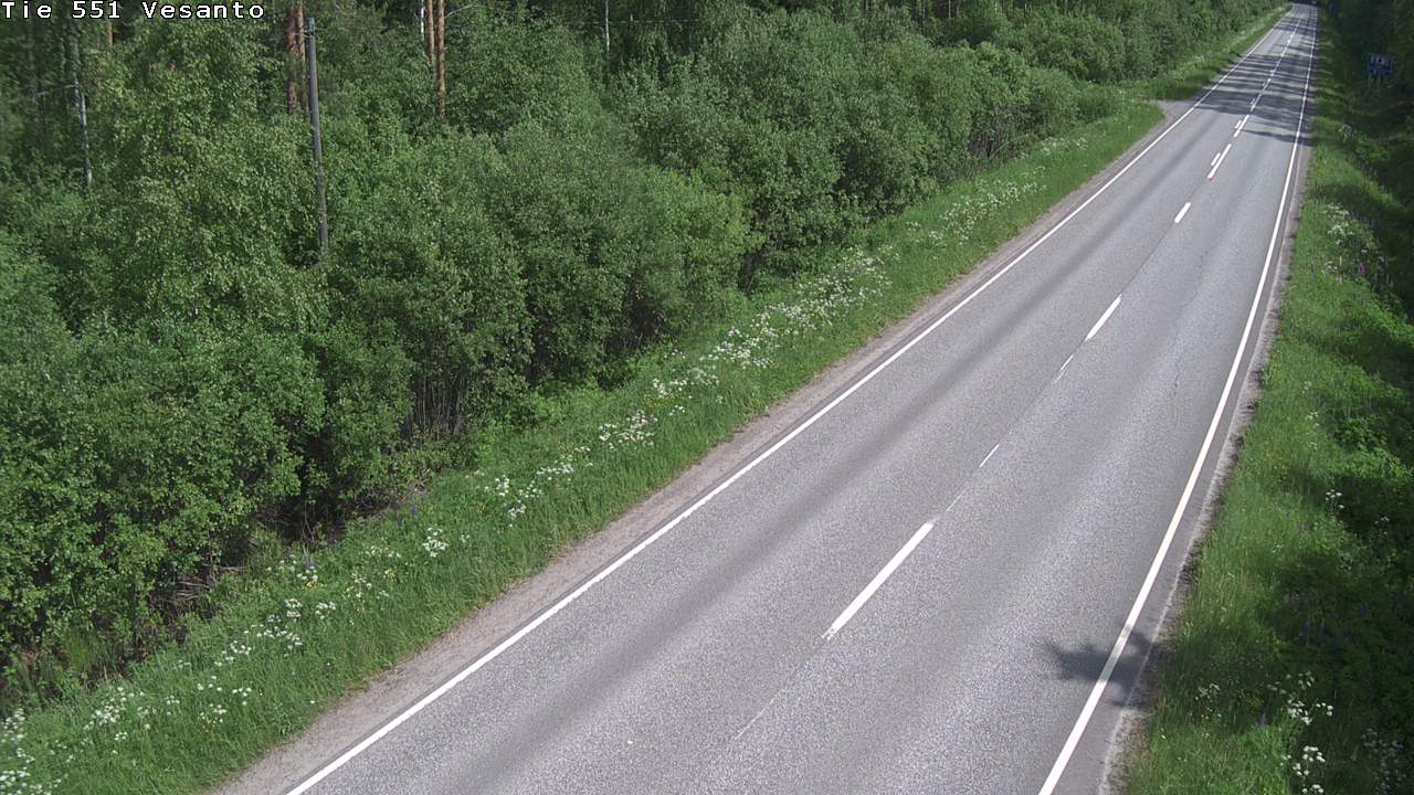 Kelikamerat Kuva Tie 551 Vesanto Löttökorpi, Vesanto, Pohjois-Savo