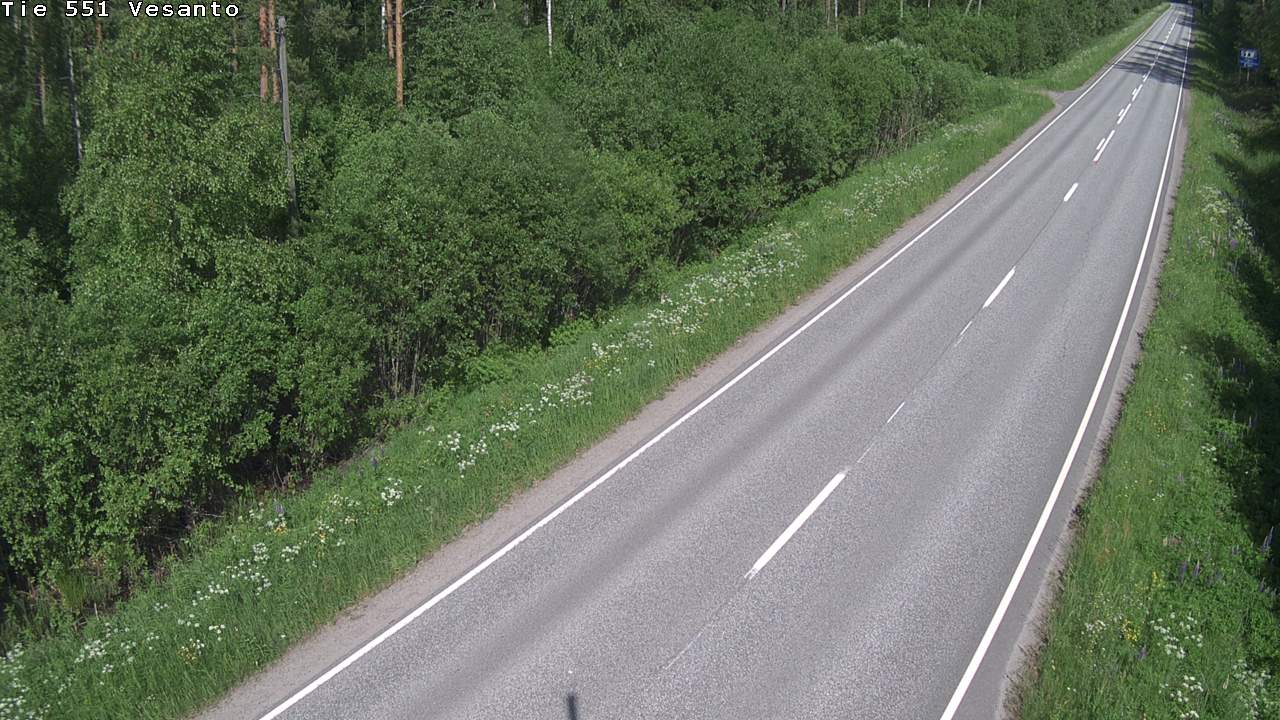 Kelikamerat Kuva Tie 551 Vesanto Löttökorpi, Vesanto, Pohjois-Savo