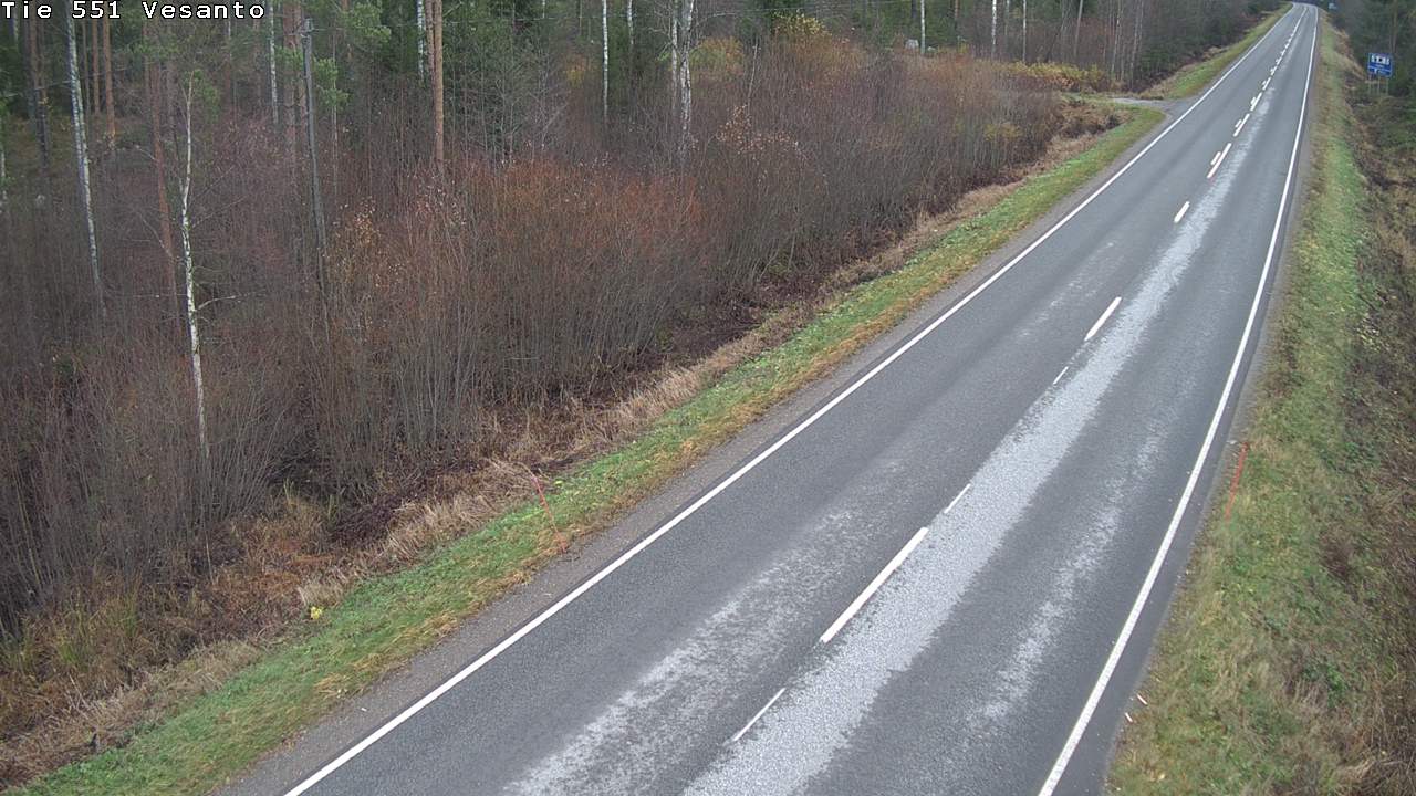 Kelikamerat Kuva Tie 551 Vesanto Löttökorpi, Vesanto, Pohjois-Savo