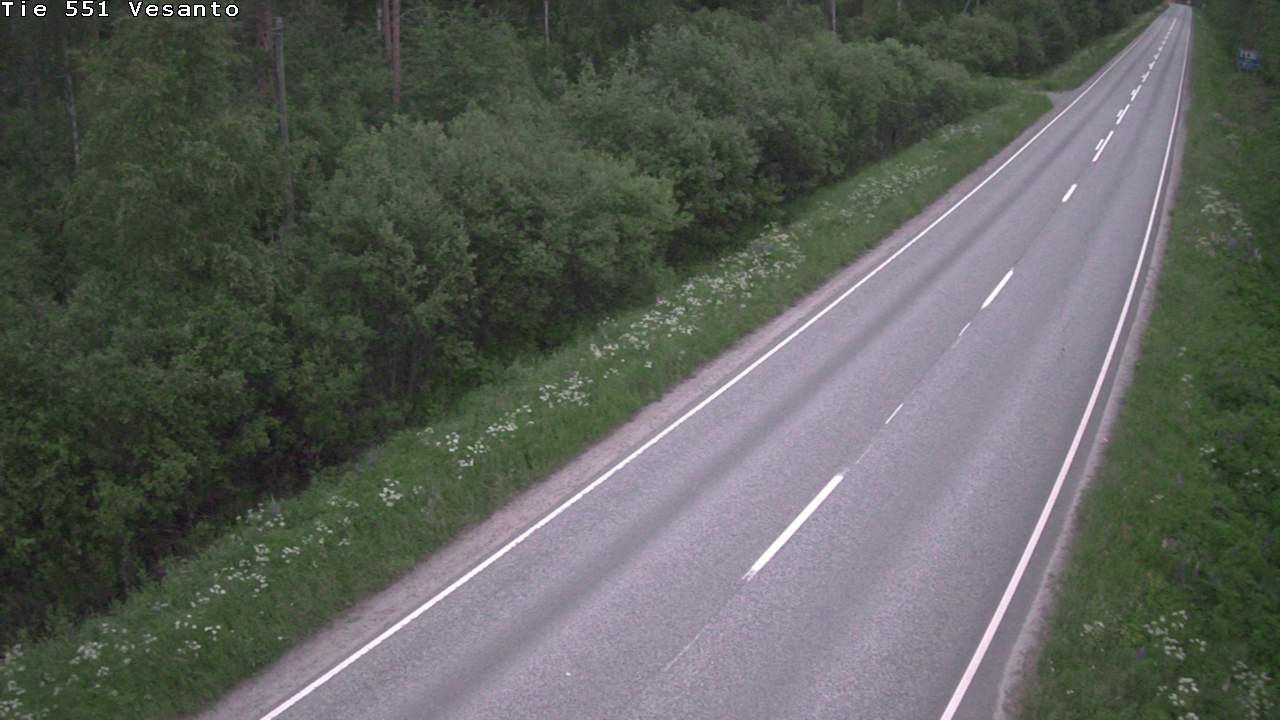 Kelikamerat Kuva Tie 551 Vesanto Löttökorpi, Vesanto, Pohjois-Savo