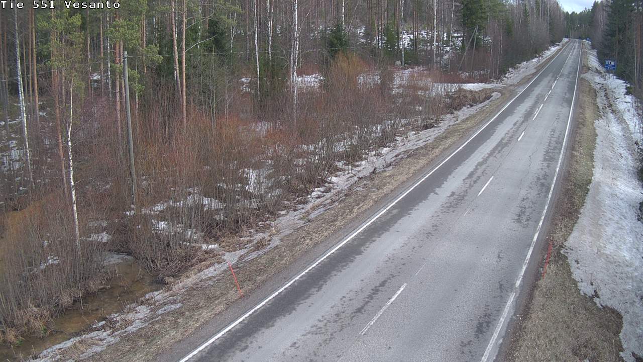 Kelikamerat Kuva Tie 551 Vesanto Löttökorpi, Vesanto, Pohjois-Savo