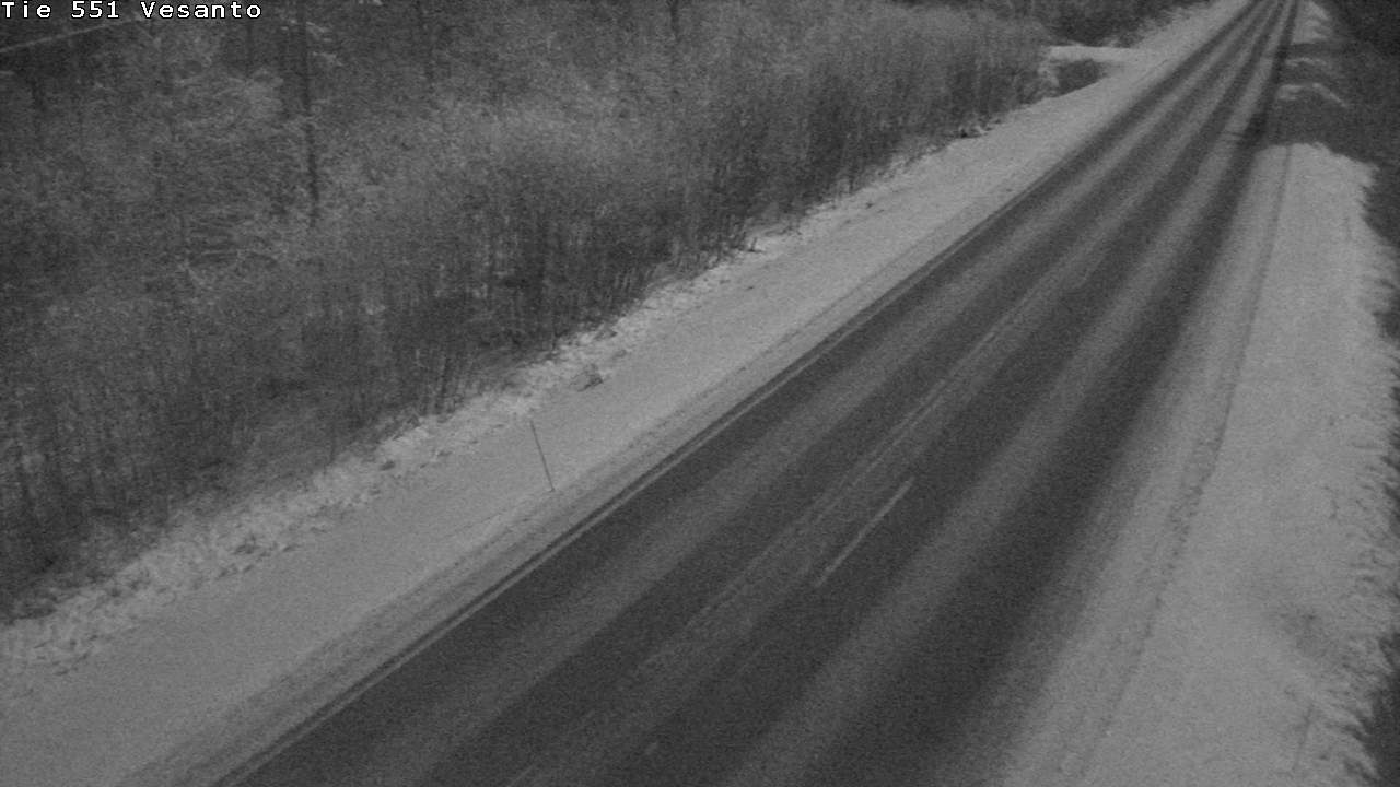 Weather Camera Image Road 551 Vesanto Löttökorpi, Vesanto, Pohjois-Savo