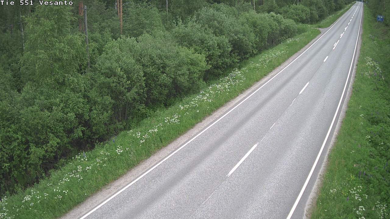 Kelikamerat Kuva Tie 551 Vesanto Löttökorpi, Vesanto, Pohjois-Savo