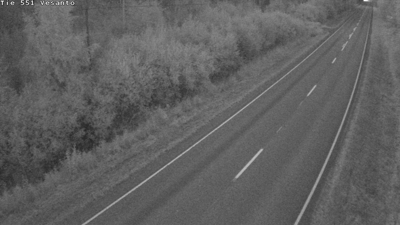 Weather Camera Image Road 551 Vesanto Löttökorpi, Vesanto, Pohjois-Savo